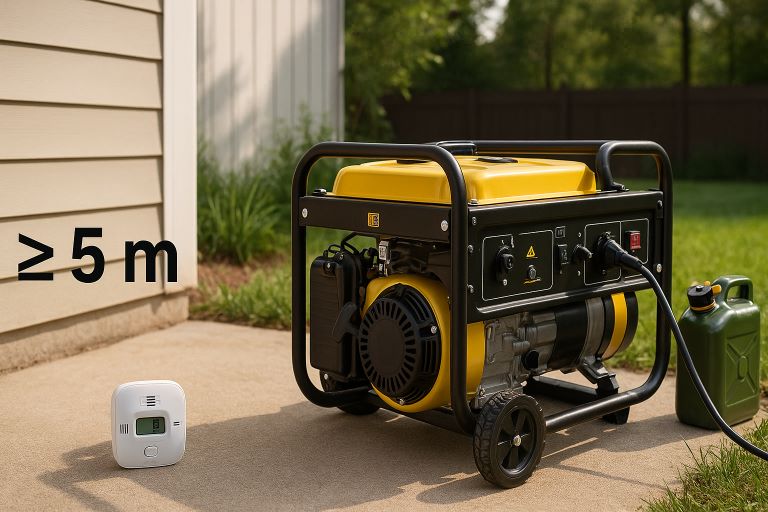 Безпечне використання генератора